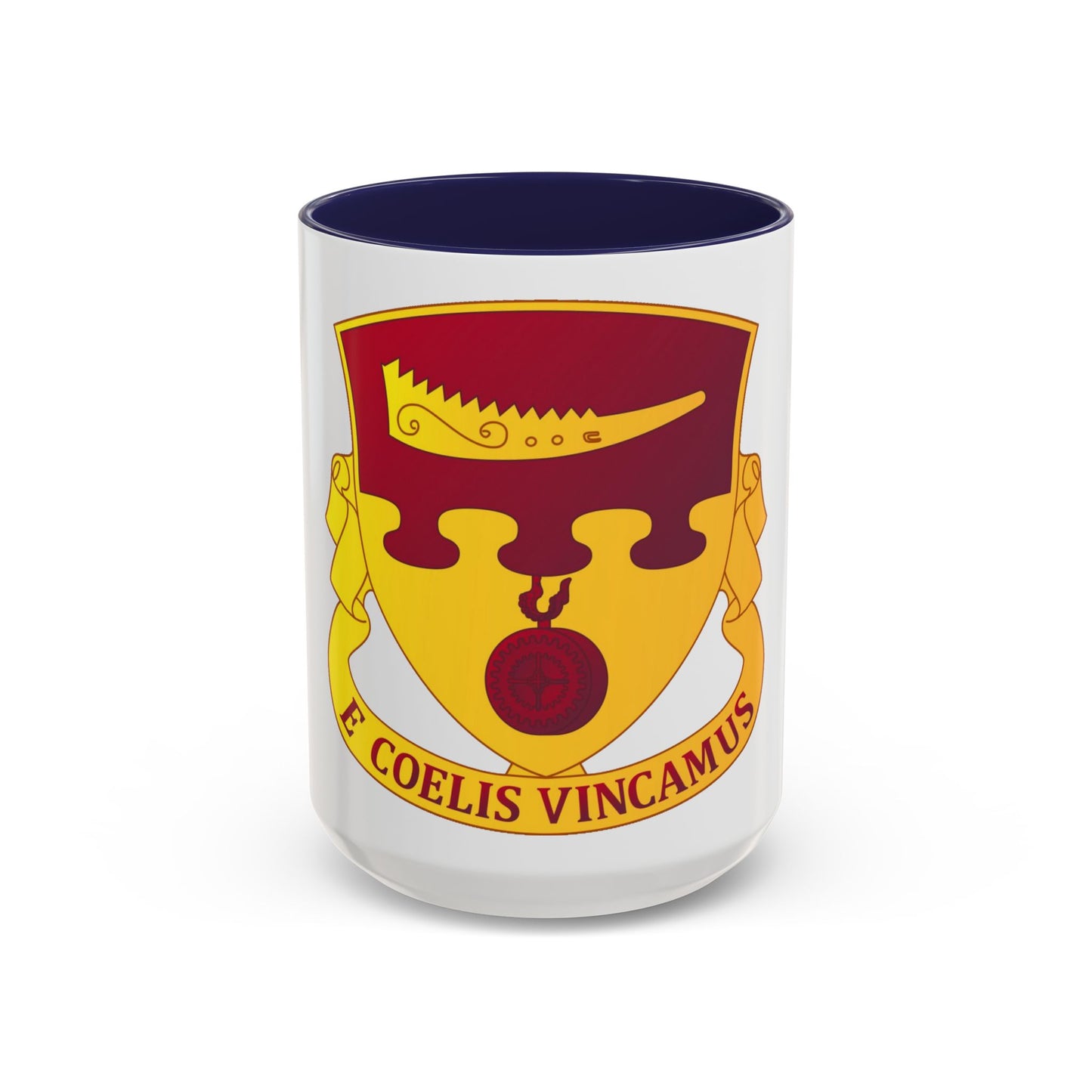 675th Airborne Field Artillery Battalion (U.S. Army) Accent Coffee Mug
