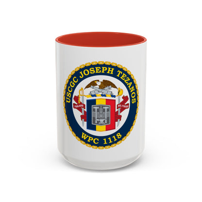 USCG Joseph Tezanos WPC 1118 (U.S. Coast Guard) Accent Coffee Mug