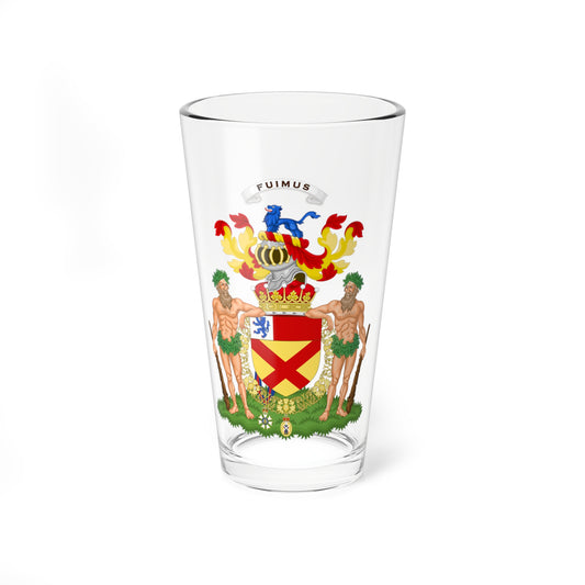 Coats of Arms of Edward Bruce 10th Earl of Elgin and 14th Earl of Kincardine (Scotland) (Coat of Arms) Pint Glass 16oz