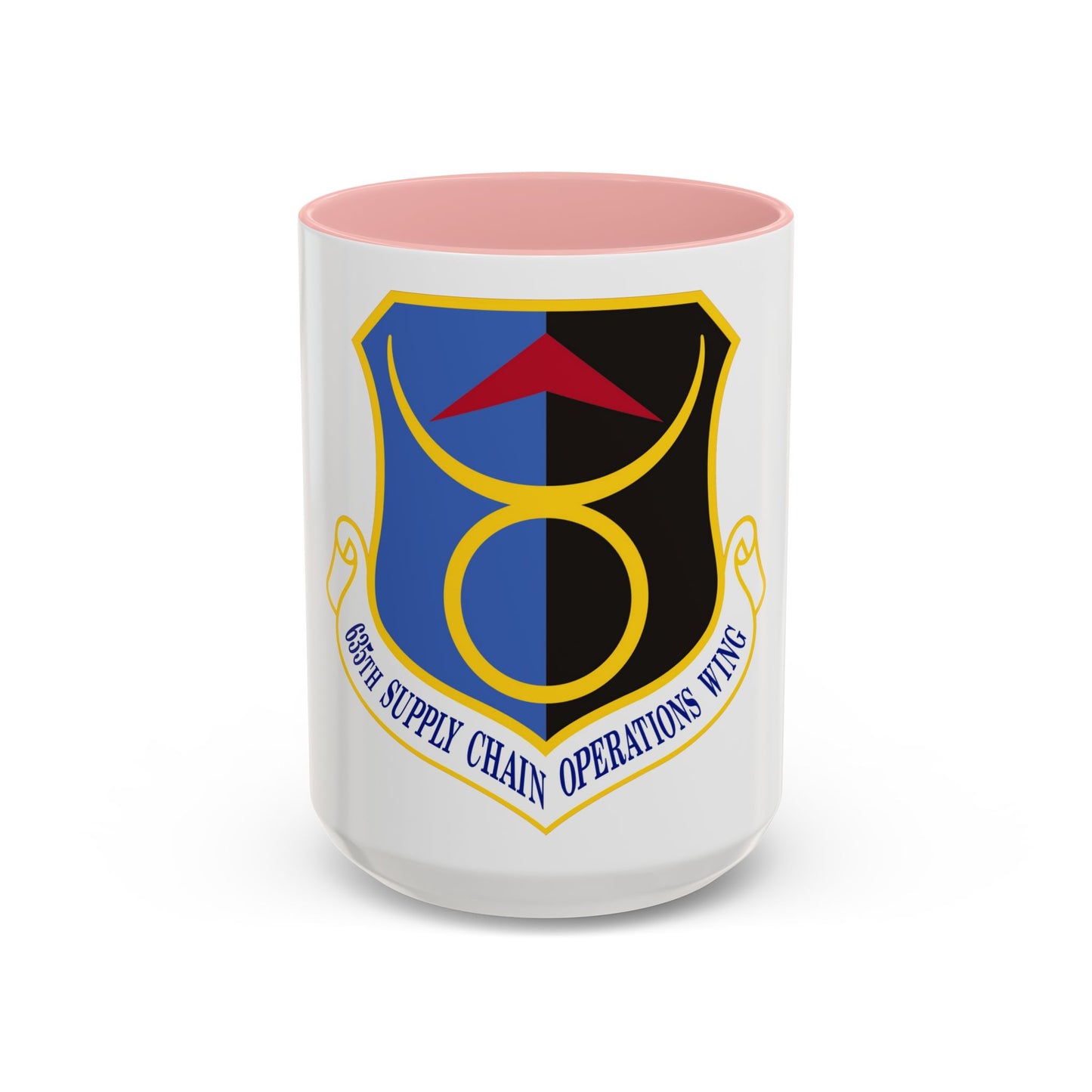 635th Supply Chain Operations Wing (U.S. Air Force) Accent Coffee Mug