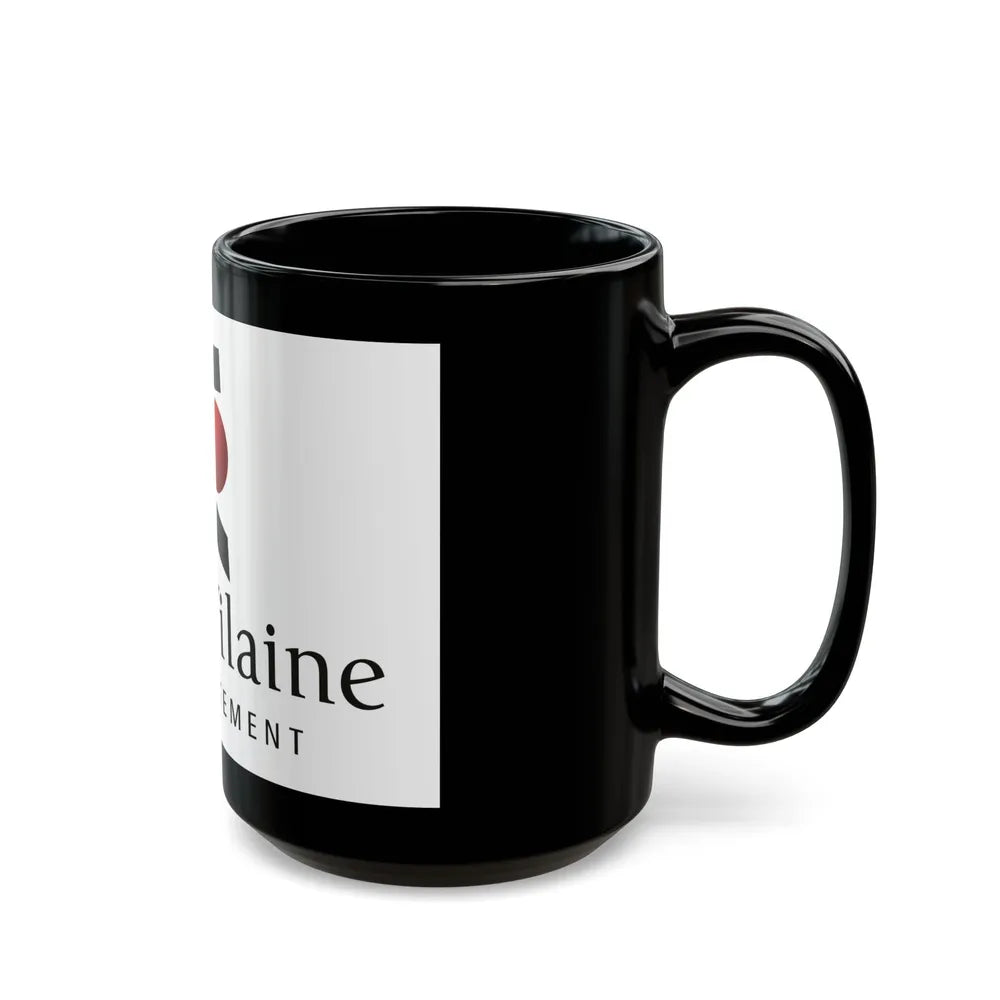 Flag of Ille et Vilaine France - Black Coffee Mug-Go Mug Yourself