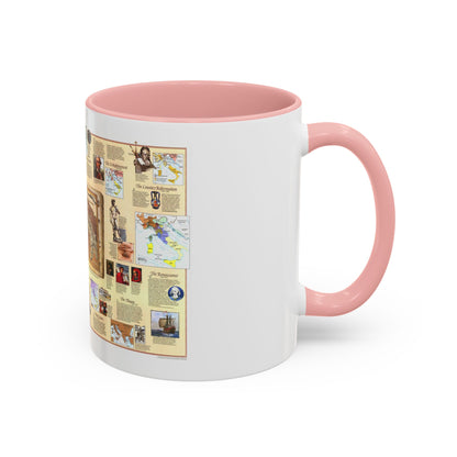Italy - Historical (1995) (Map) Accent Coffee Mug