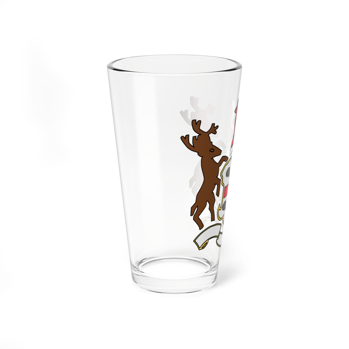 HudsonsBayCoatOfArms (Canada) (Coat of Arms) Pint Glass 16oz