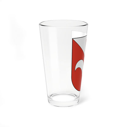Dachsen-blazon (Switzerland) (Coat of Arms) Pint Glass 16oz
