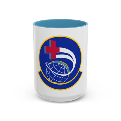 452 Aeromedical Evacuation Squadron AFRC (U.S. Air Force) Accent Coffee Mug