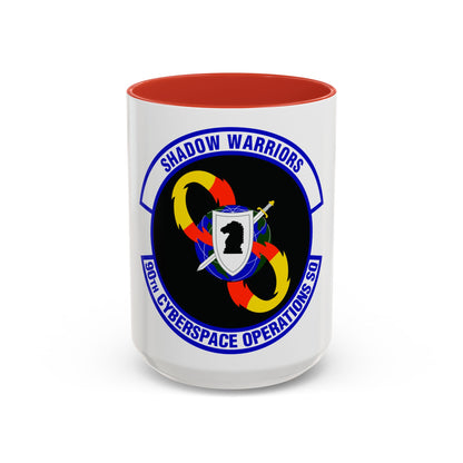 90 Cyberspace Operations Squadron ACC (U.S. Air Force) Accent Coffee Mug