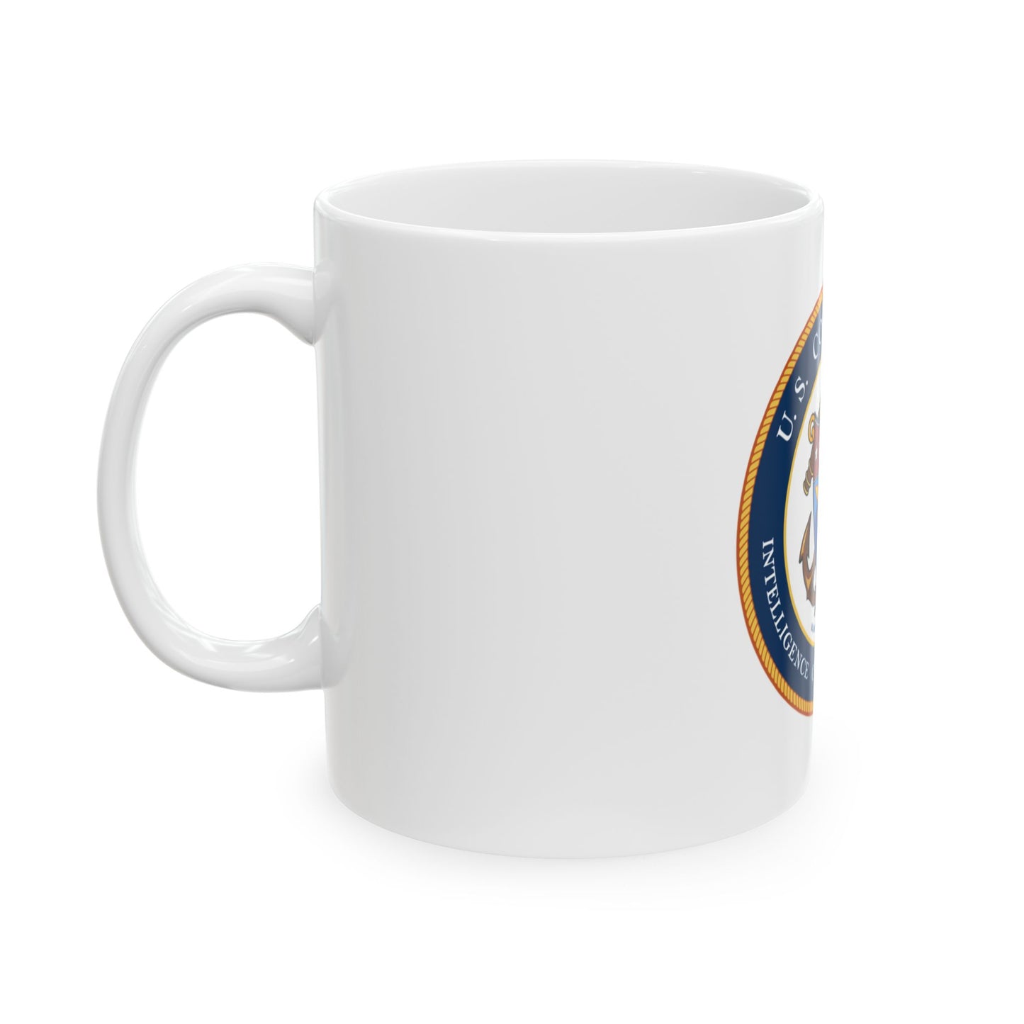 USCG Intelligence Coordination Center (U.S. Coast Guard) White Coffee Mug