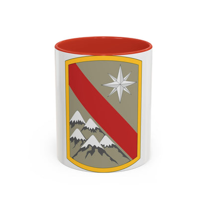 43rd Sustainment Brigade 3 (U.S. Army) Accent Coffee Mug