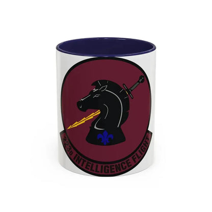 223d Intelligence Flight (U.S. Air Force) Accent Coffee Mug 11oz Navy - Go Mug Yourself