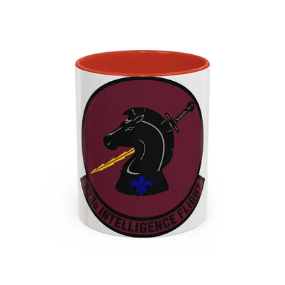 223d Intelligence Flight (U.S. Air Force) Accent Coffee Mug 11oz Red - Go Mug Yourself