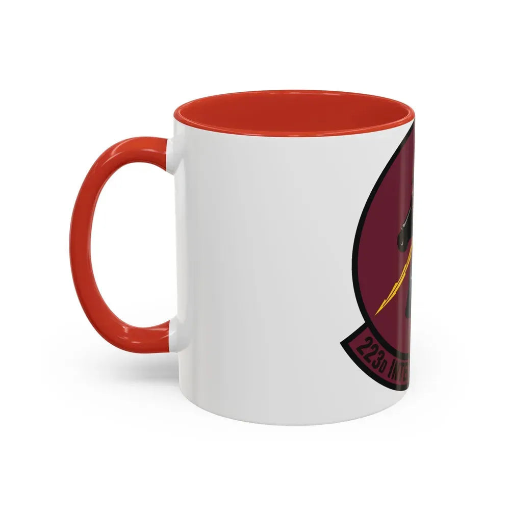 223d Intelligence Flight (U.S. Air Force) Accent Coffee Mug - Go Mug Yourself