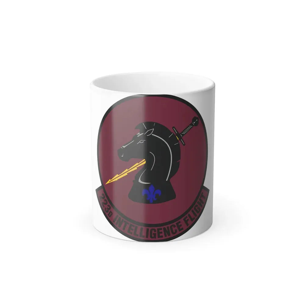 223d Intelligence Flight (U.S. Air Force) Color Changing Mug 11oz - Go Mug Yourself