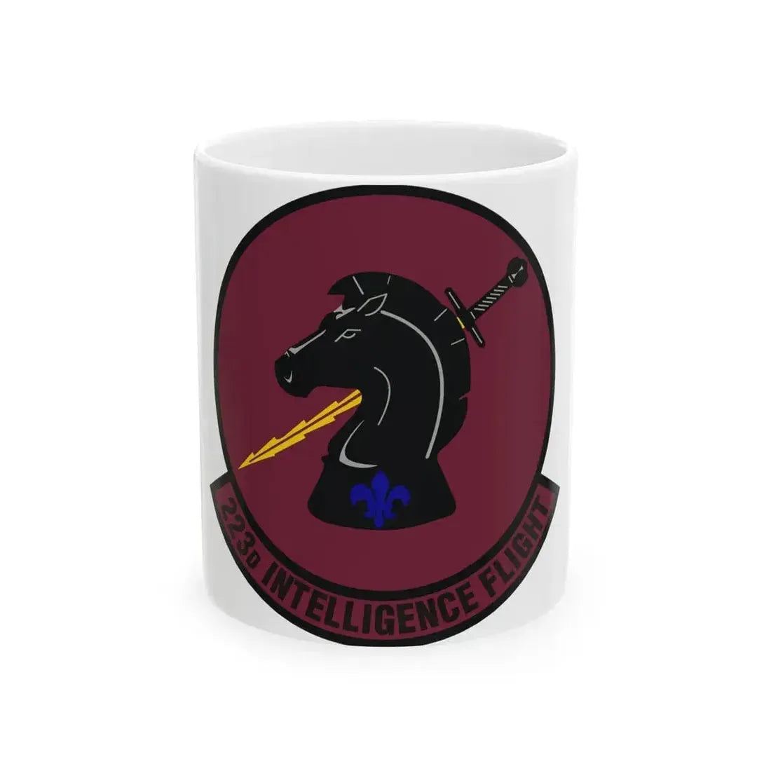 223d Intelligence Flight (U.S. Air Force) White Coffee Mug 11oz - Go Mug Yourself