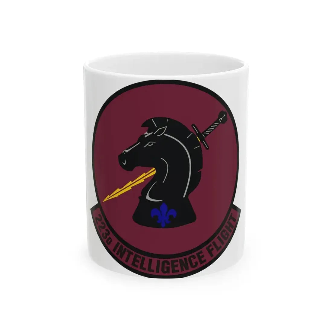 223d Intelligence Flight (U.S. Air Force) White Coffee Mug 11oz - Go Mug Yourself