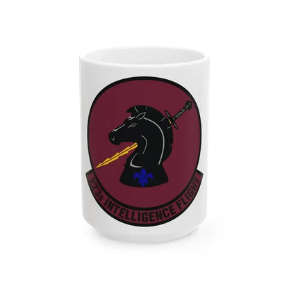 223d Intelligence Flight (U.S. Air Force) White Coffee Mug 15oz - Go Mug Yourself