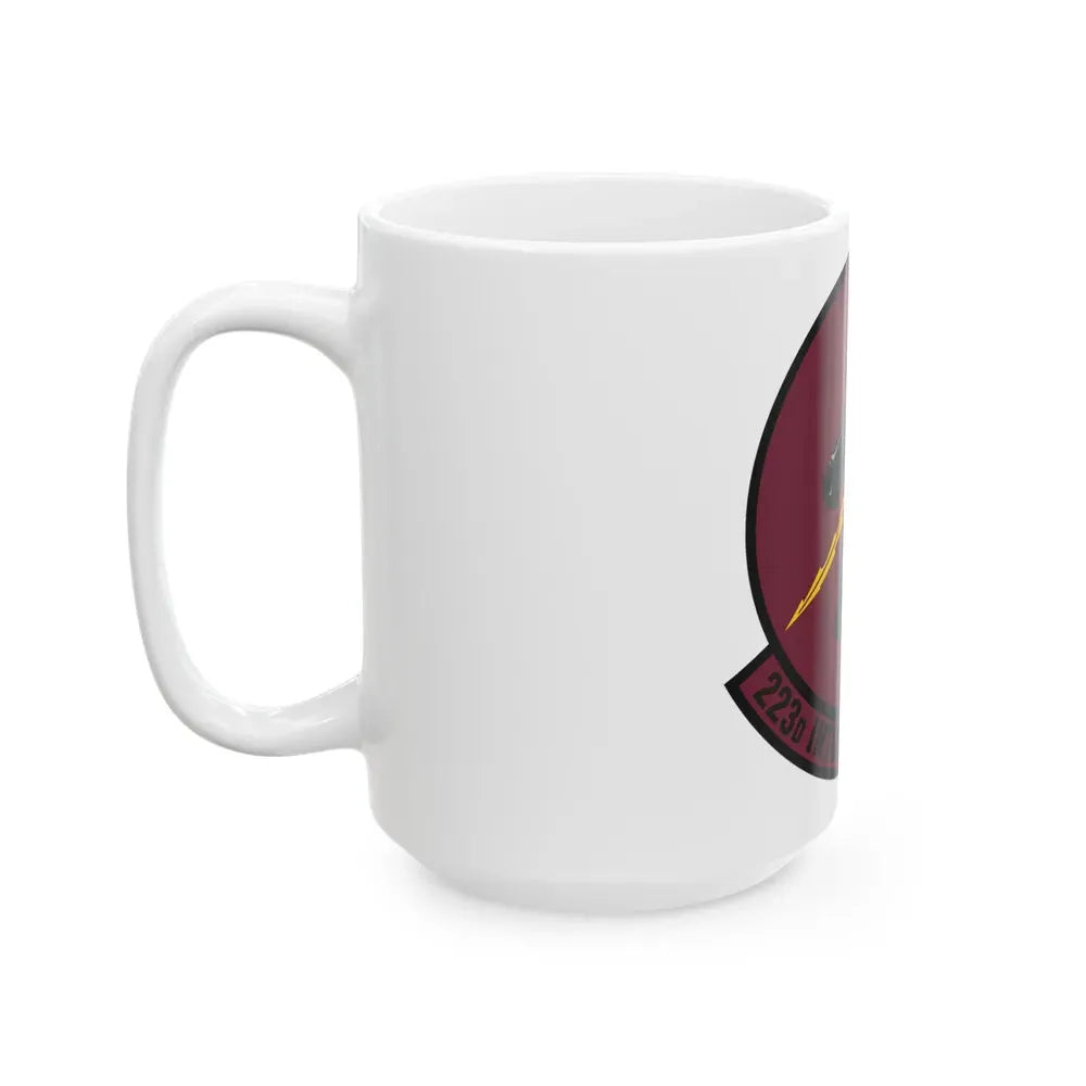 223d Intelligence Flight (U.S. Air Force) White Coffee Mug - Go Mug Yourself