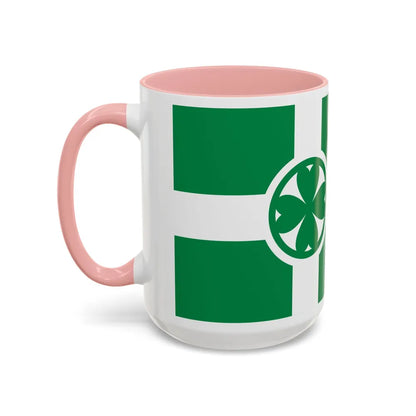 Flag of Chilliwack Canada - Accent Coffee Mug-Go Mug Yourself