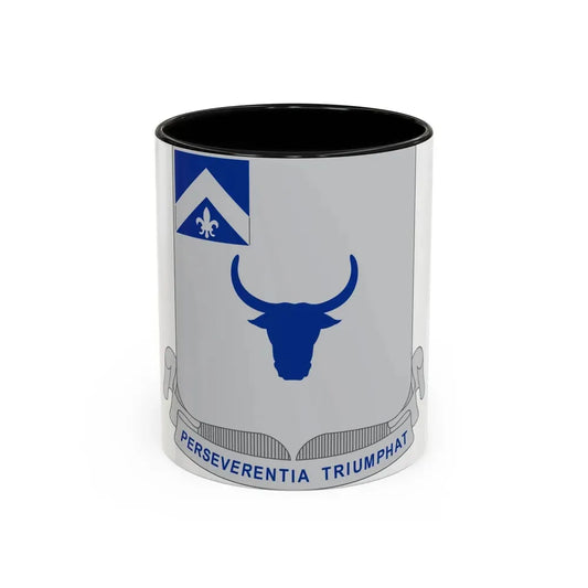 224 Armored Infantry Battalion (U.S. Army) Accent Coffee Mug 11oz Black - Go Mug Yourself