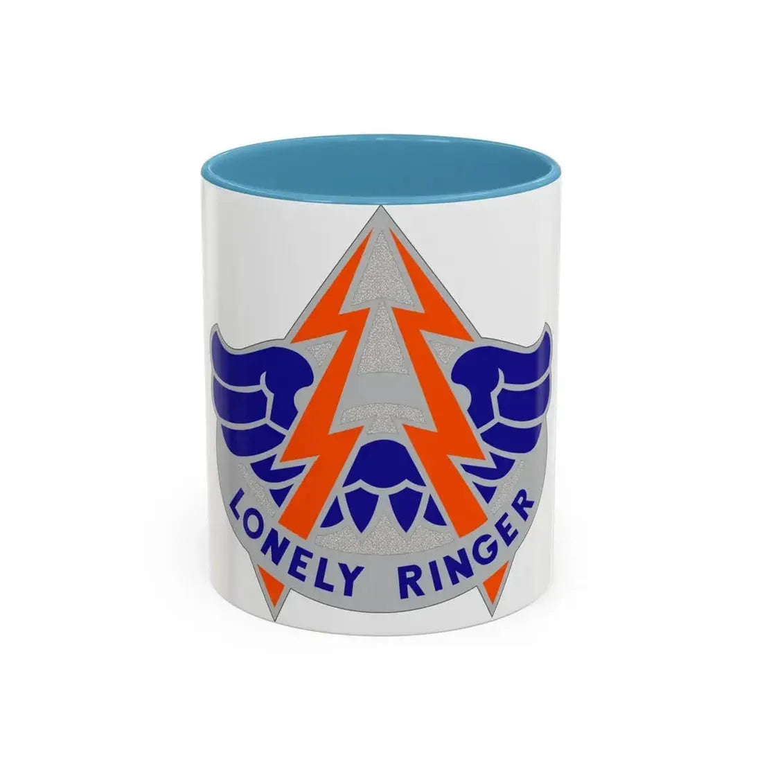 224 Aviation Battalion (U.S. Army) Accent Coffee Mug 11oz Light Blue - Go Mug Yourself