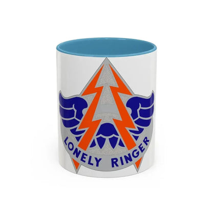 224 Aviation Battalion (U.S. Army) Accent Coffee Mug 11oz Light Blue - Go Mug Yourself