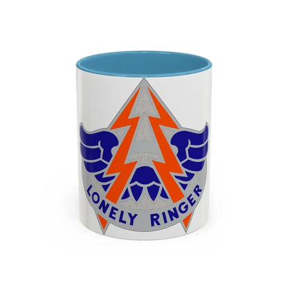 224 Aviation Battalion (U.S. Army) Accent Coffee Mug 11oz Light Blue - Go Mug Yourself