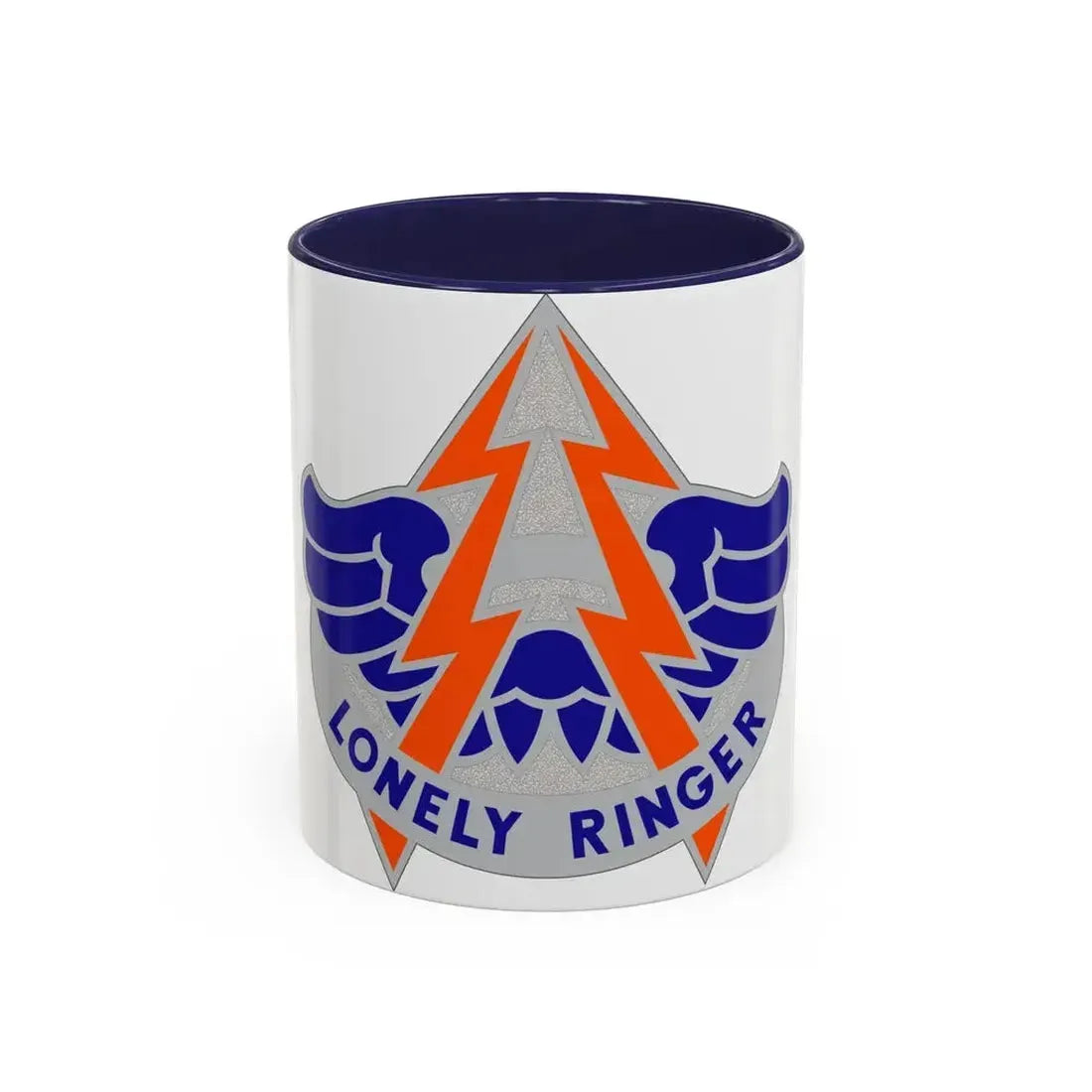 224 Aviation Battalion (U.S. Army) Accent Coffee Mug 11oz Navy - Go Mug Yourself