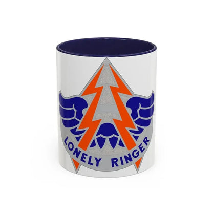 224 Aviation Battalion (U.S. Army) Accent Coffee Mug 11oz Navy - Go Mug Yourself