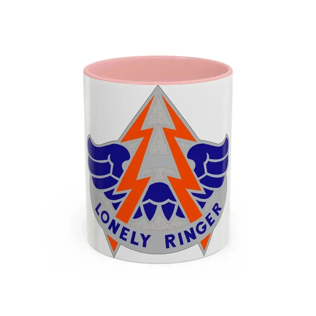 224 Aviation Battalion (U.S. Army) Accent Coffee Mug 11oz Pink - Go Mug Yourself