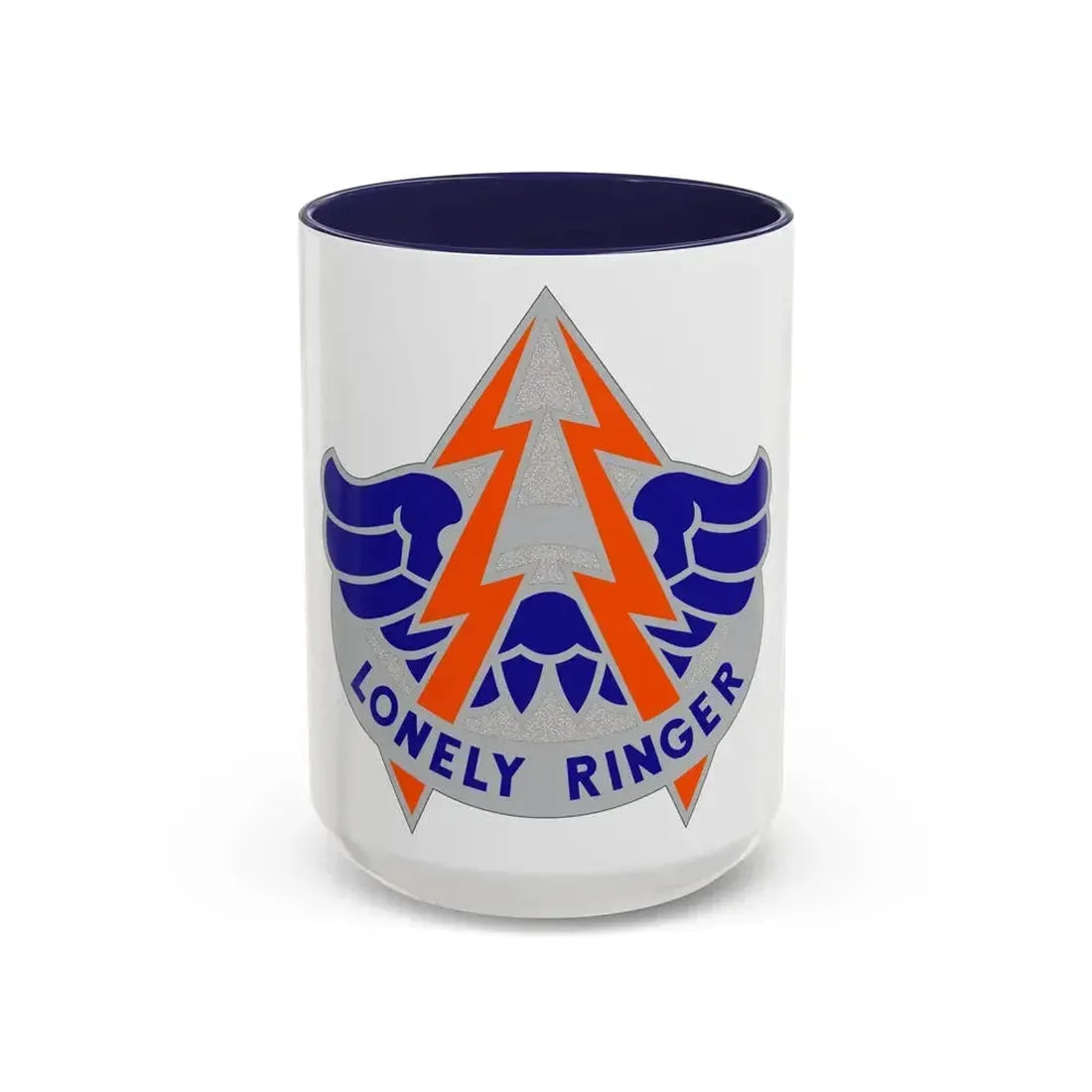 224 Aviation Battalion (U.S. Army) Accent Coffee Mug 15oz Navy - Go Mug Yourself