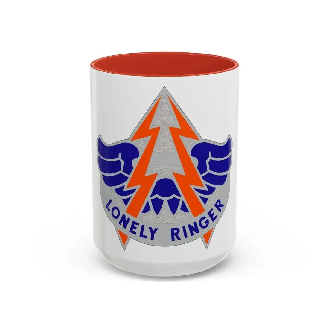 224 Aviation Battalion (U.S. Army) Accent Coffee Mug 15oz Red - Go Mug Yourself
