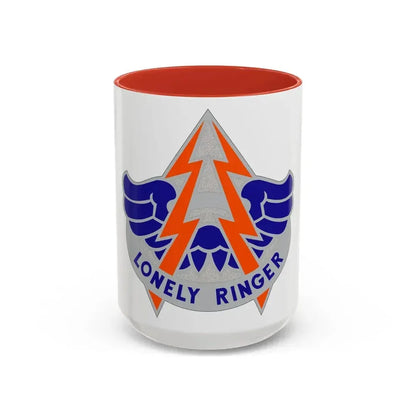 224 Aviation Battalion (U.S. Army) Accent Coffee Mug 15oz Red - Go Mug Yourself