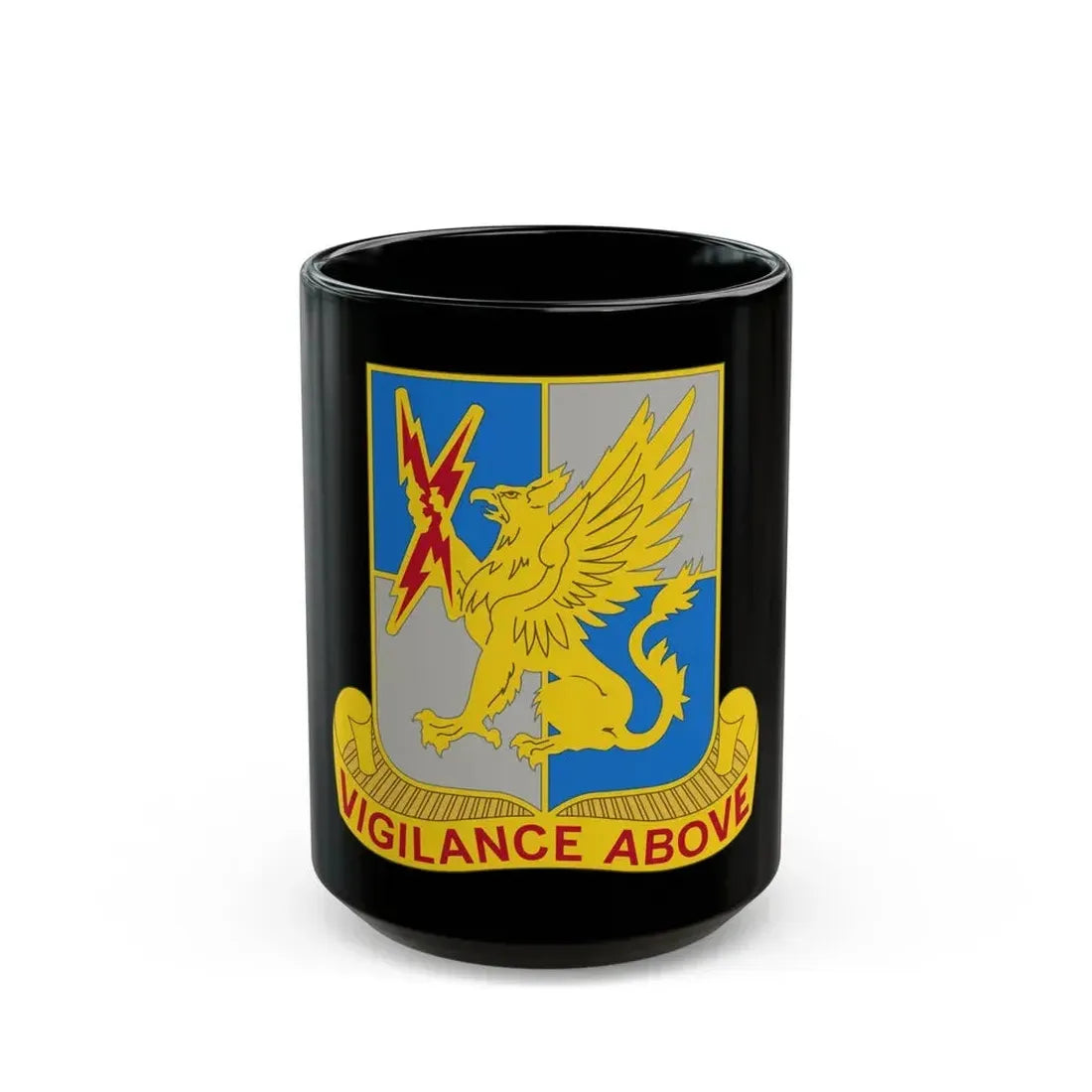 224 Military Intelligence Battalion (U.S. Army) Black Coffee Mug 15oz - Go Mug Yourself