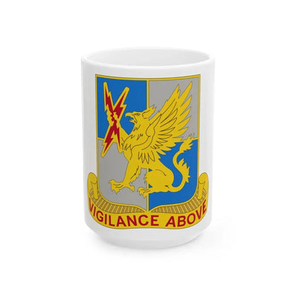 224 Military Intelligence Battalion (U.S. Army) White Coffee Mug 15oz - Go Mug Yourself