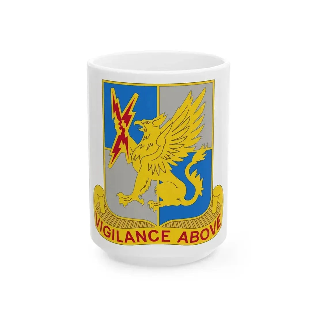 224 Military Intelligence Battalion (U.S. Army) White Coffee Mug 15oz - Go Mug Yourself