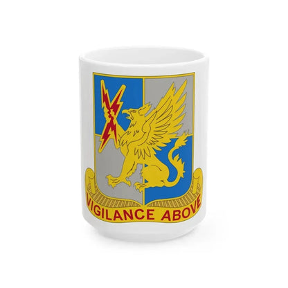224 Military Intelligence Battalion (U.S. Army) White Coffee Mug 15oz - Go Mug Yourself