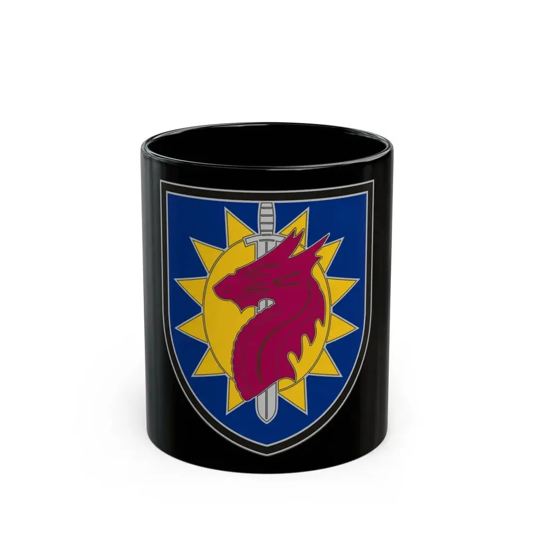 224 Sustainment Brigade 2 (U.S. Army) Black Coffee Mug - Go Mug Yourself