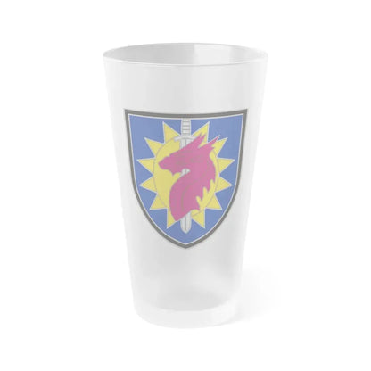224 Sustainment Brigade 2 (U.S. Army) Frosted Pint Glass 16oz Default Title - Go Mug Yourself