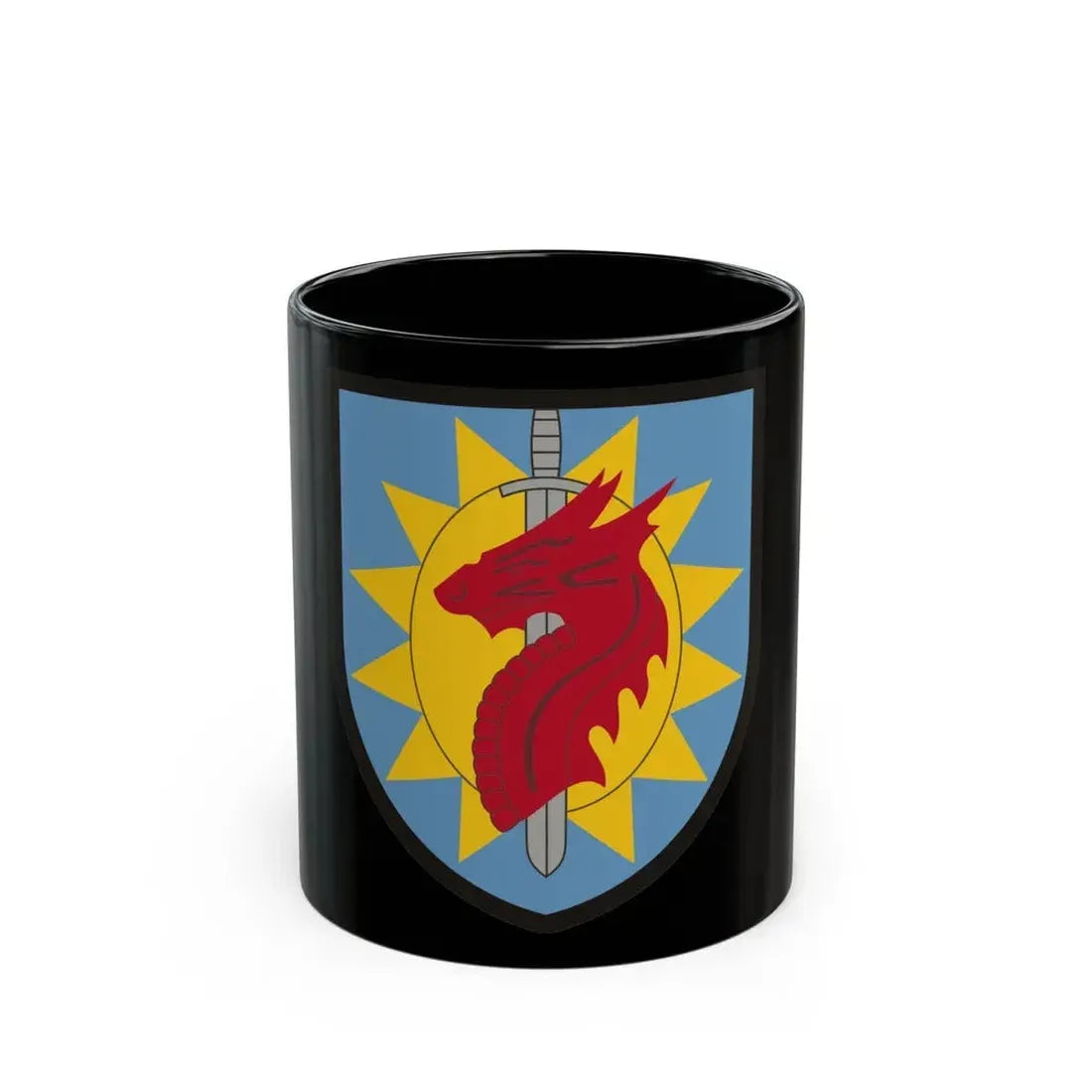 224 Sustainment Brigade (U.S. Army) Black Coffee Mug 11oz - Go Mug Yourself