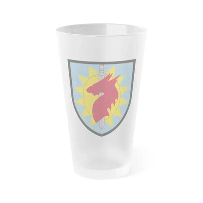 224 Sustainment Brigade (U.S. Army) Frosted Pint Glass 16oz Default Title - Go Mug Yourself