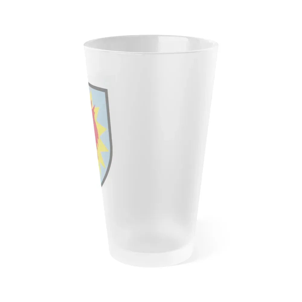 224 Sustainment Brigade (U.S. Army) Frosted Pint Glass 16oz - Go Mug Yourself