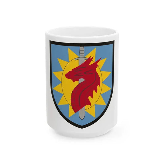 224 Sustainment Brigade (U.S. Army) White Coffee Mug 15oz - Go Mug Yourself