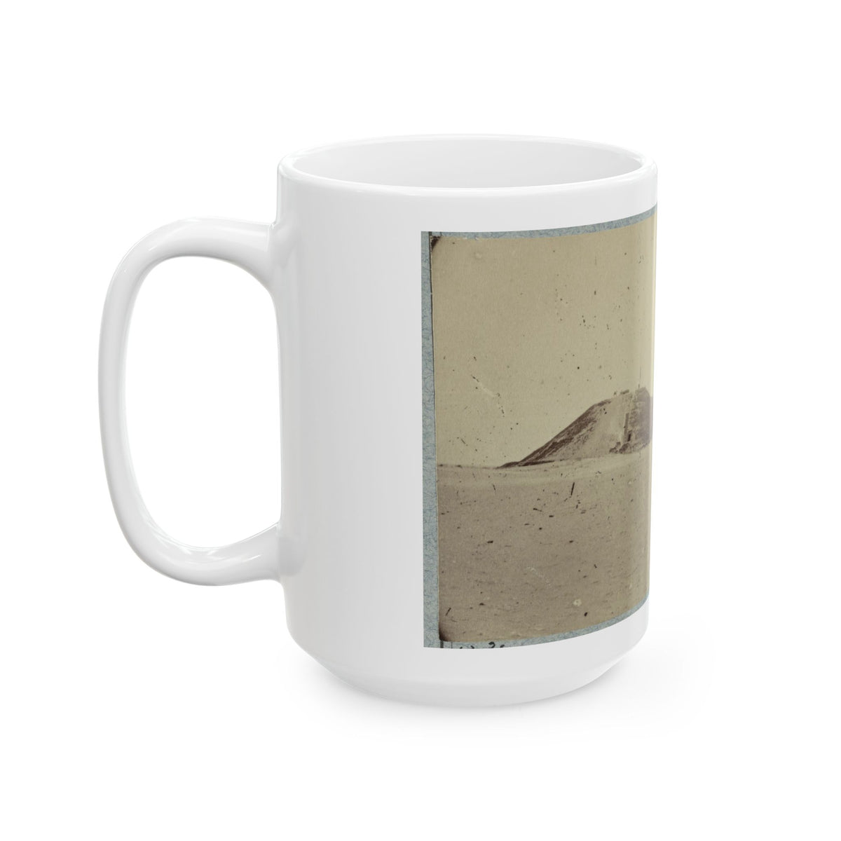 Battery Lamb Fort Fisher, N.C. (U.S. Civil War) White Coffee Mug