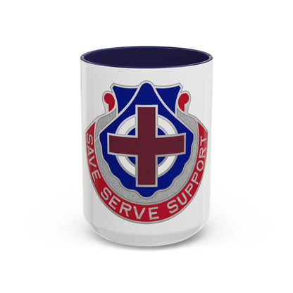 435 Medical Battalion (U.S. Army) Accent Coffee Mug