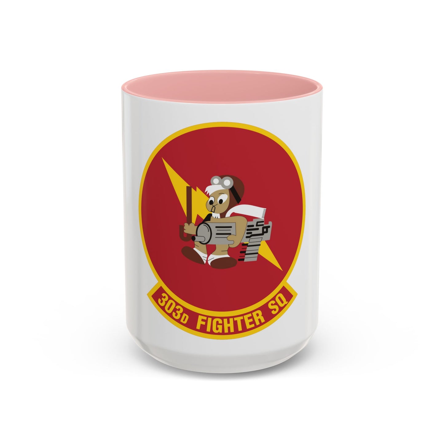 303d Fighter Squadron (U.S. Air Force) Accent Coffee Mug