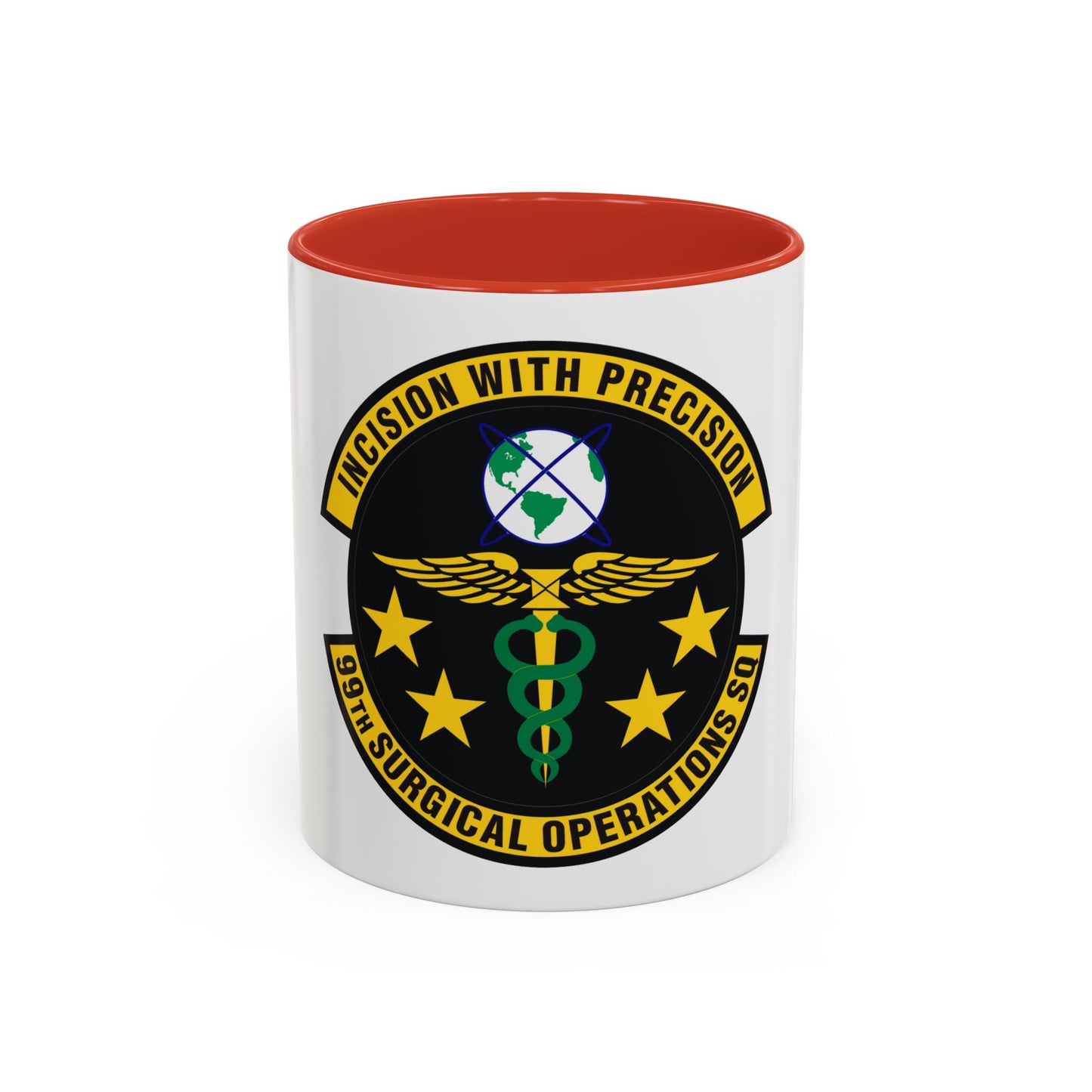 99th Surgical Operations Squadron (U.S. Air Force) Accent Coffee Mug