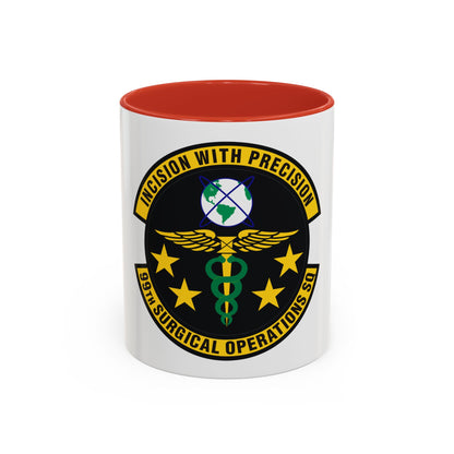 99th Surgical Operations Squadron (U.S. Air Force) Accent Coffee Mug