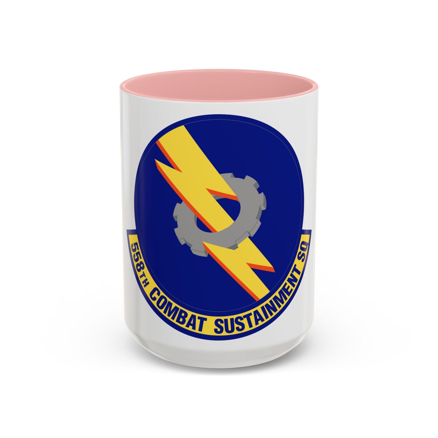 558th Combat Sustainment Squadron (U.S. Air Force) Accent Coffee Mug