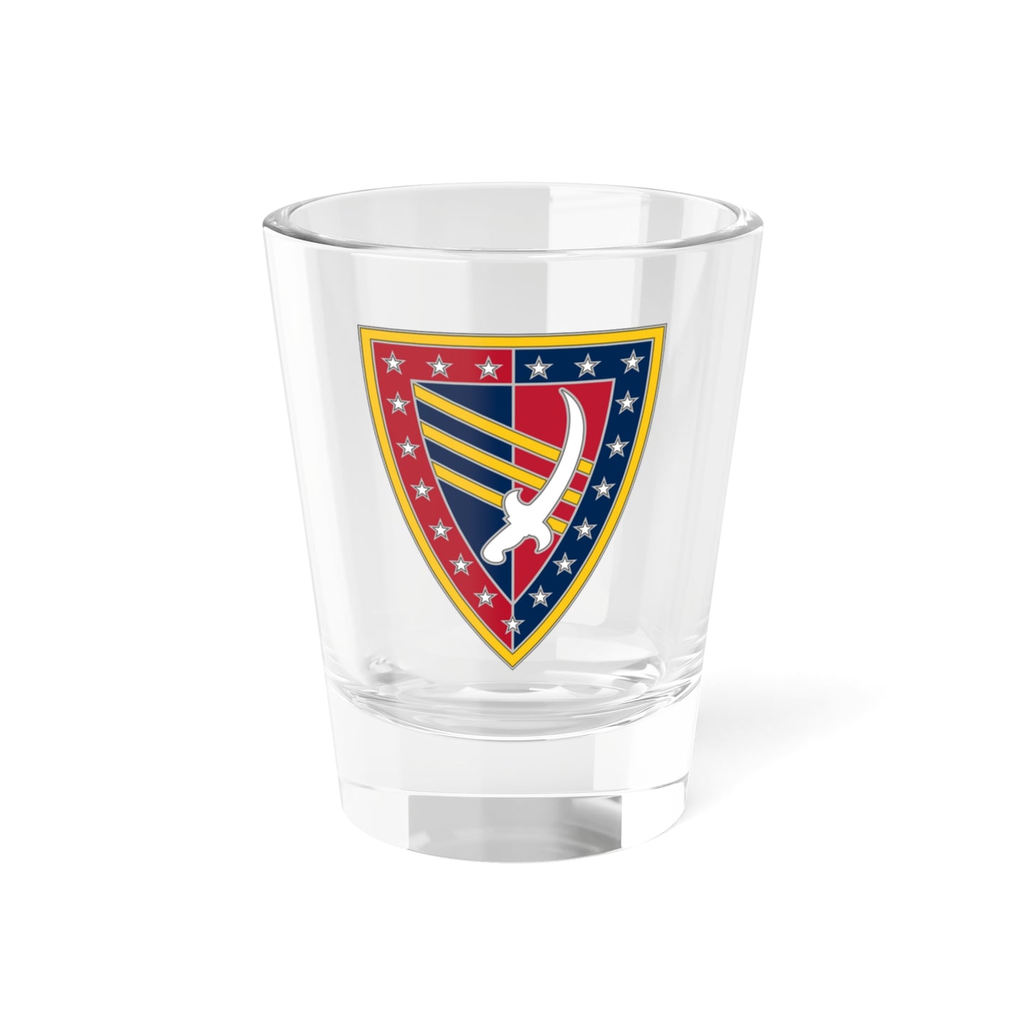 Verre à liqueur 38e brigade de soutien (armée américaine) 1,5 oz