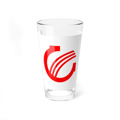 Flag of Hikawa Shimane 1956-2011 (Japan) Pint Glass 16oz