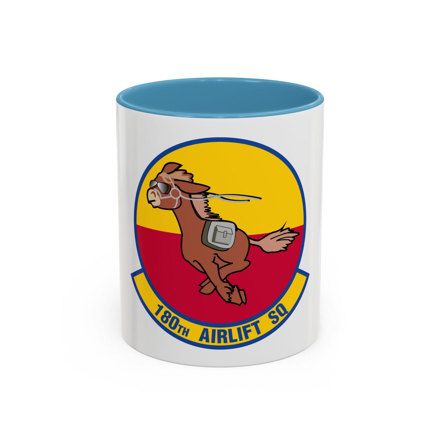 180 Airlift Squadron (U.S. Air Force) Accent Coffee Mug
